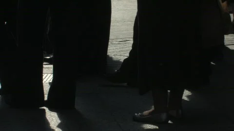 Downtown Rush Hour Stock-Footage 718233