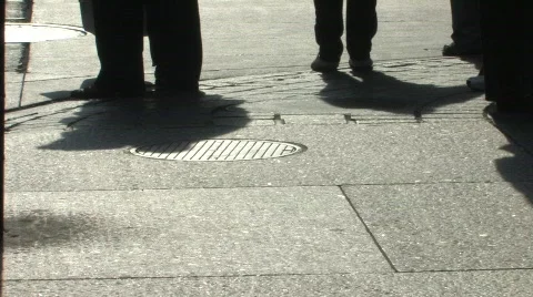 Downtown Rush Hour Stock Footage 718271