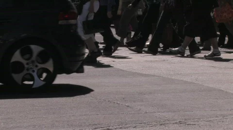 Downtown Rush Hour 動画素材 736901