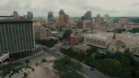 Downtown San Antonio 스톡 동영상 245653545