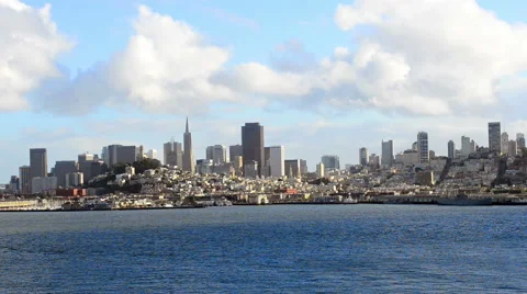 Downtown San Francisco 库存影片 64200787