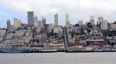 Downtown San Francisco Stock Footage 64201013