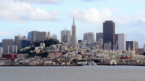 Downtown San Francisco 스톡 동영상 64201083