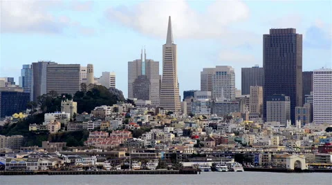 Downtown San Francisco Video stock 64201099