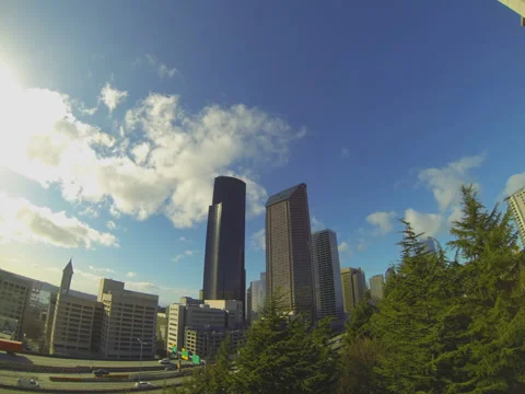 Downtown Seattle 1 Stock Footage 35759132