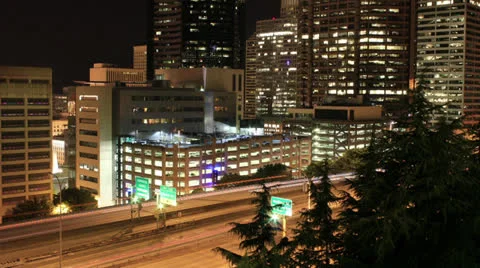 Downtown Seattle Video stock 24653032
