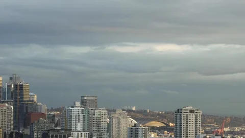 Downtown Seattle Stock Footage 113923540