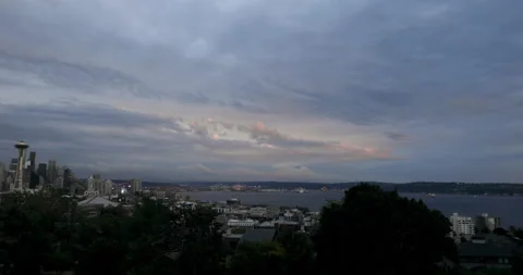 Downtown Seattle Stock Footage 165698349