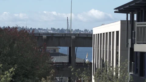 Downtown Seattle Stock Footage 302775639