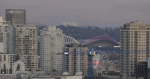 Downtown Seattle panning shot Stock Footage 165248959