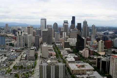 Downtown seattle Stock Photos