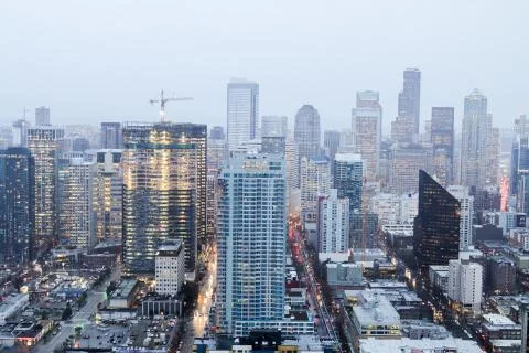 Downtown Seattle Stock Photos