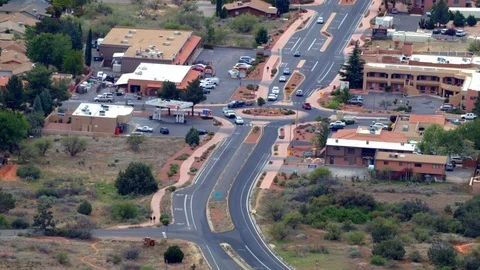 Downtown Sedona timelapse Video stock 90207266
