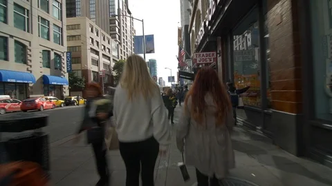 Downtown SF Hyperlapse Stock Footage 98469036