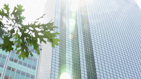 Downtown Skyscraper Stock Footage 28840046