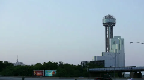 Downtown skyscraper with traffic Stock Footage 29099623