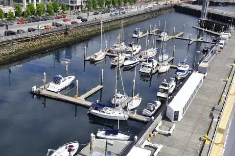 Downtown Space Needle - Seattle, WA Stock Photos