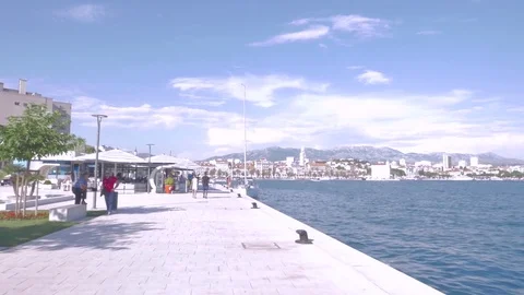 Downtown Split, Croatia Stock Footage 83711605