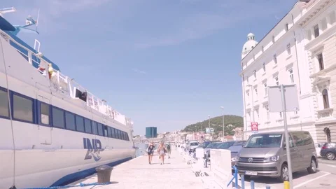 Downtown Split, Croatia Stock Footage 83746168