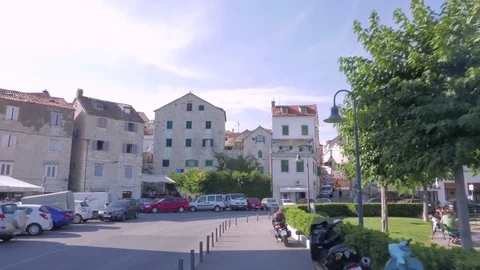 Downtown Split, Croatia Stock Footage 83746377