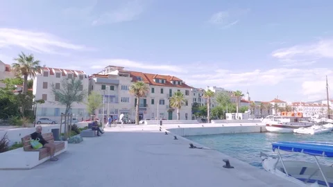 Downtown Split, Croatia Stock Footage 83746462