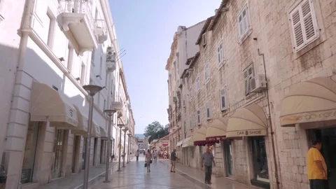 Downtown Split, Croatia Stock Footage 83769568