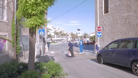 Downtown Split, Croatia Stock Footage 83769631