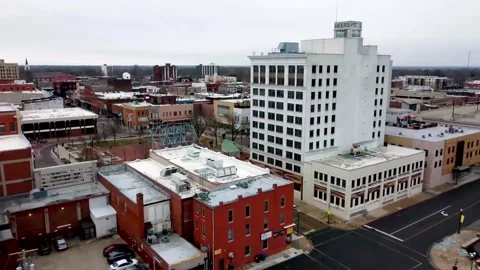 Downtown Springfield, MO Vídeo Stock 171922504