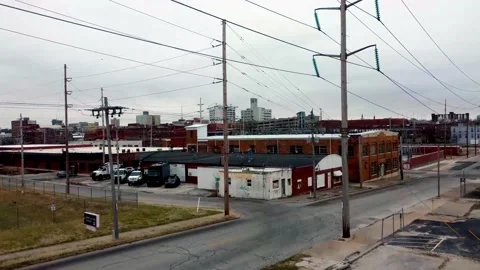 Downtown Springfield, MO Vídeo Stock 171922565