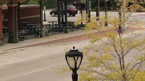 Downtown Springfield traffic Stock Footage 8826677