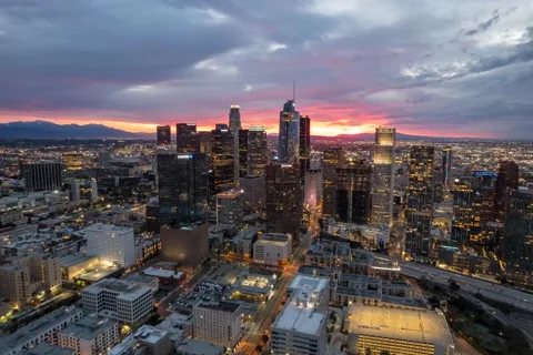 Downtown Sunrise Video stock 188646592