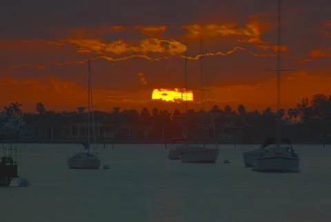 Downtown sunset 8 HDR2 Foto stock