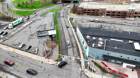 Downtown - Syracuse, NY Stock Footage 336591365