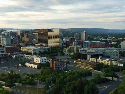 Downtown Syracuse Stock Photos