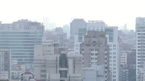 Downtown Taipei Video stock 10813607