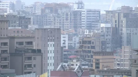 Downtown Taipei Video stock 10813632