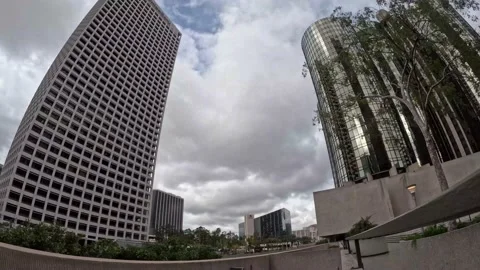 Downtown time-lapse of Buildings Video stock 239191826