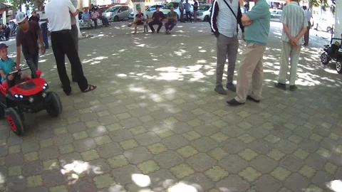 Downtown Tlemcen city Stock Footage 130749447