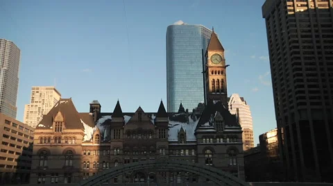 Downtown of Toronto Stock Footage 55812842