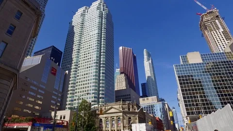 Downtown Toronto Stock Footage 75800354