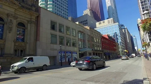 Downtown Toronto Video stock 75800415