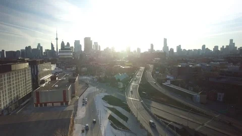 Downtown Toronto Video stock 81379032