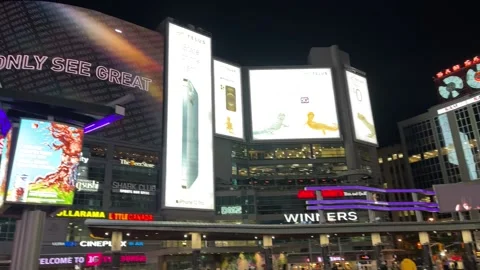 Downtown Toronto Video stock 162131080