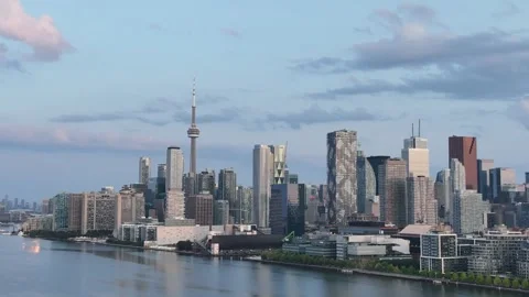 Downtown Toronto Harbourfront Stock Footage 248244185