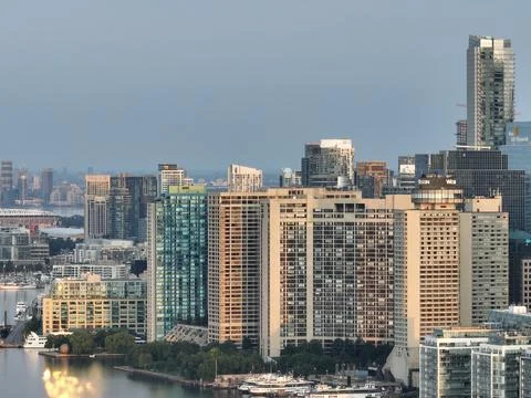 Downtown Toronto Harbourfront Stock Photos