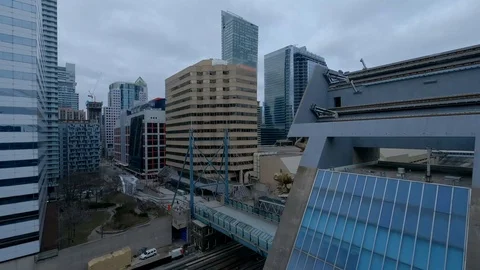 Downtown Toronto Time lapse 스톡 동영상 126554870