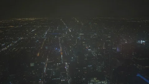 Downtown Toronto view from the CN Tower Video stock 104891040