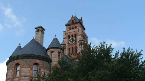 Downtown Town Hall Stock-Footage 11849106
