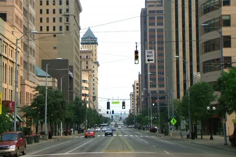 Downtown Traffic 動画素材 2752428