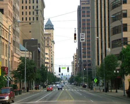 Downtown Traffic 動画素材 2872631